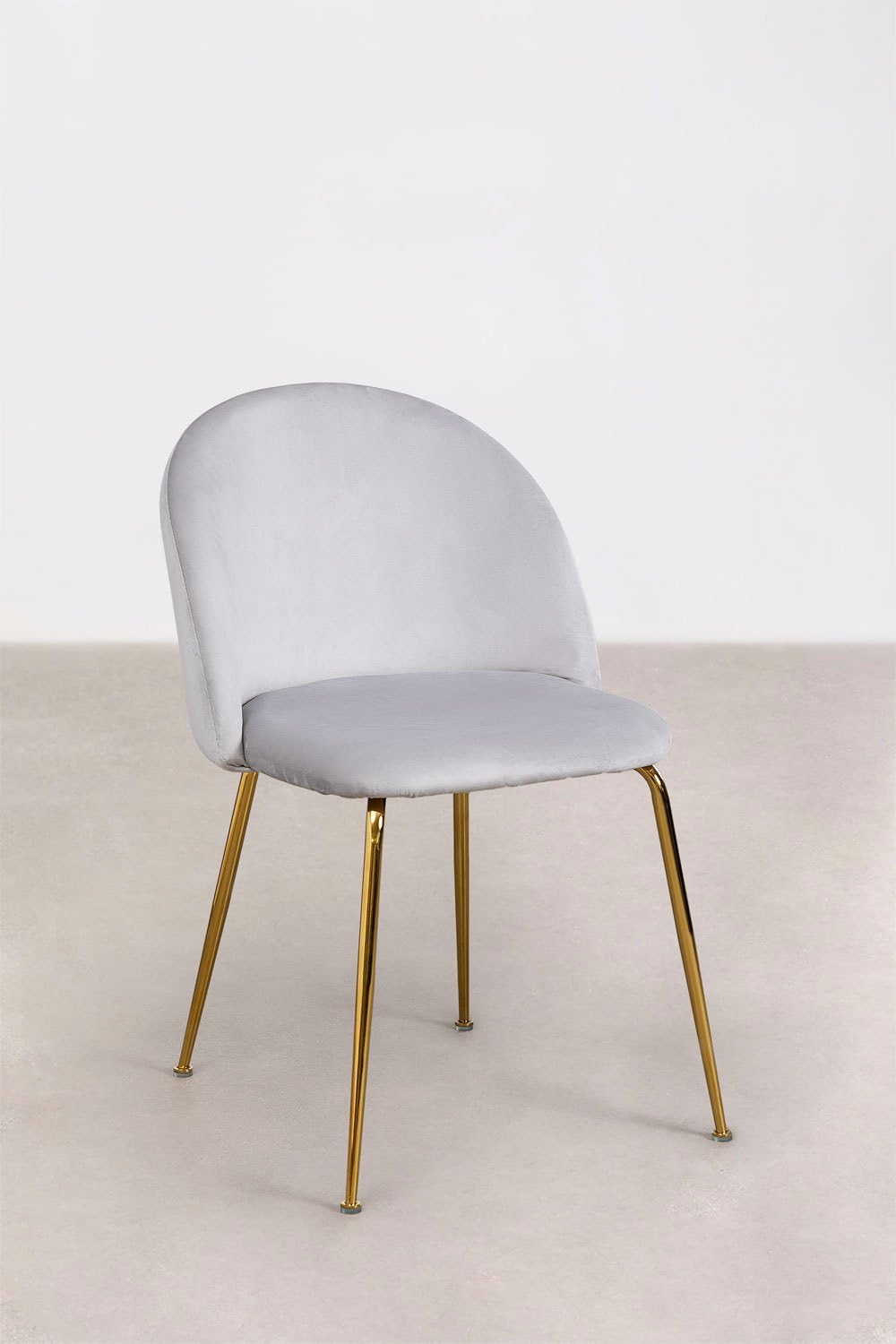 Sklum Kana Design set 4 sedie da pranzo velluto
