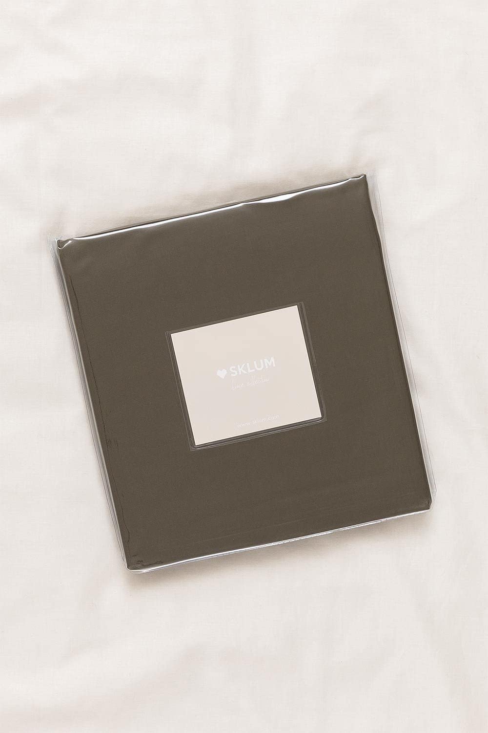 Sklum Dhel Modulo Centrale Divano in Cotone Grigio