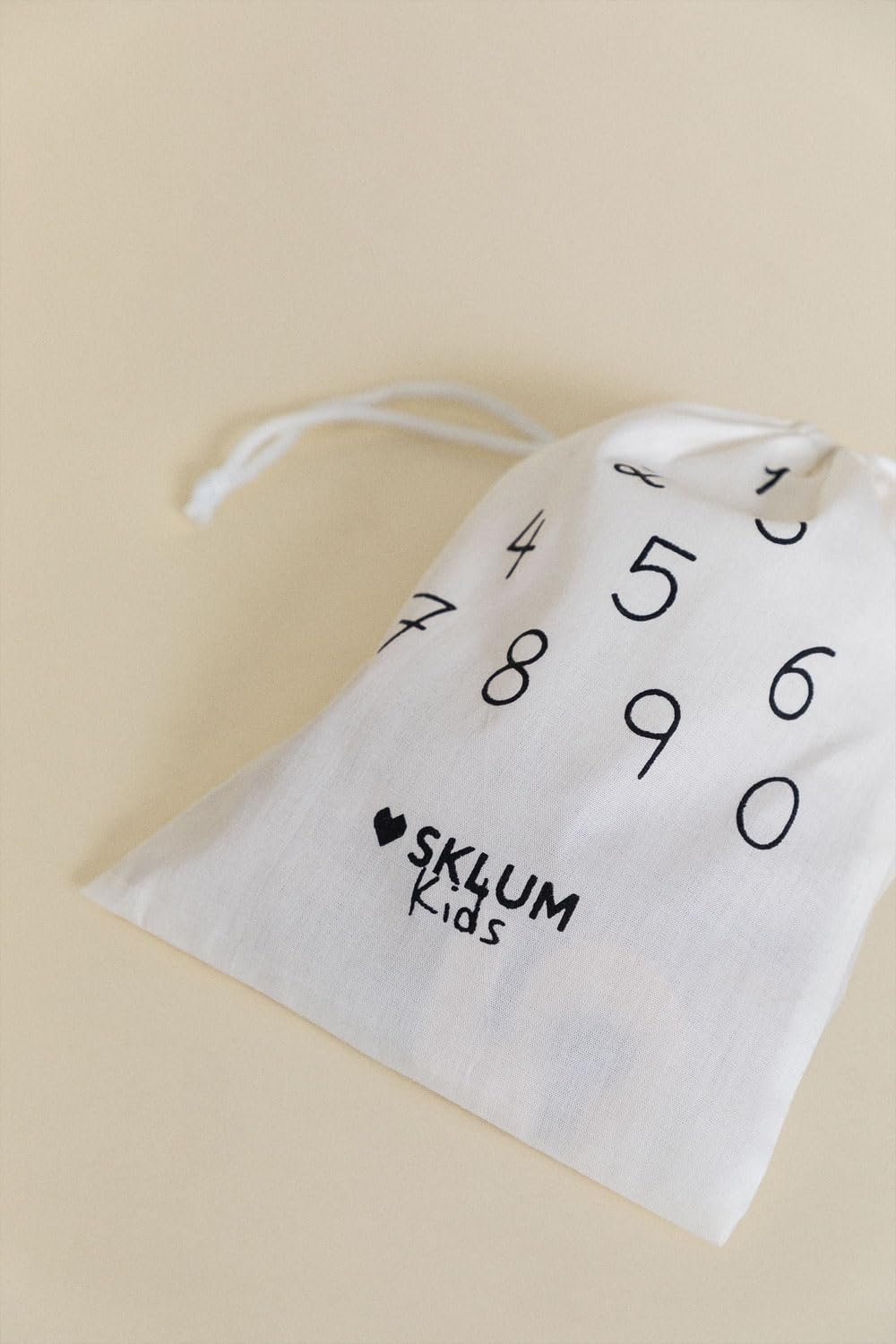 Sklum Ugga Kids Numeri in Legno di Faggio da 1 a 10