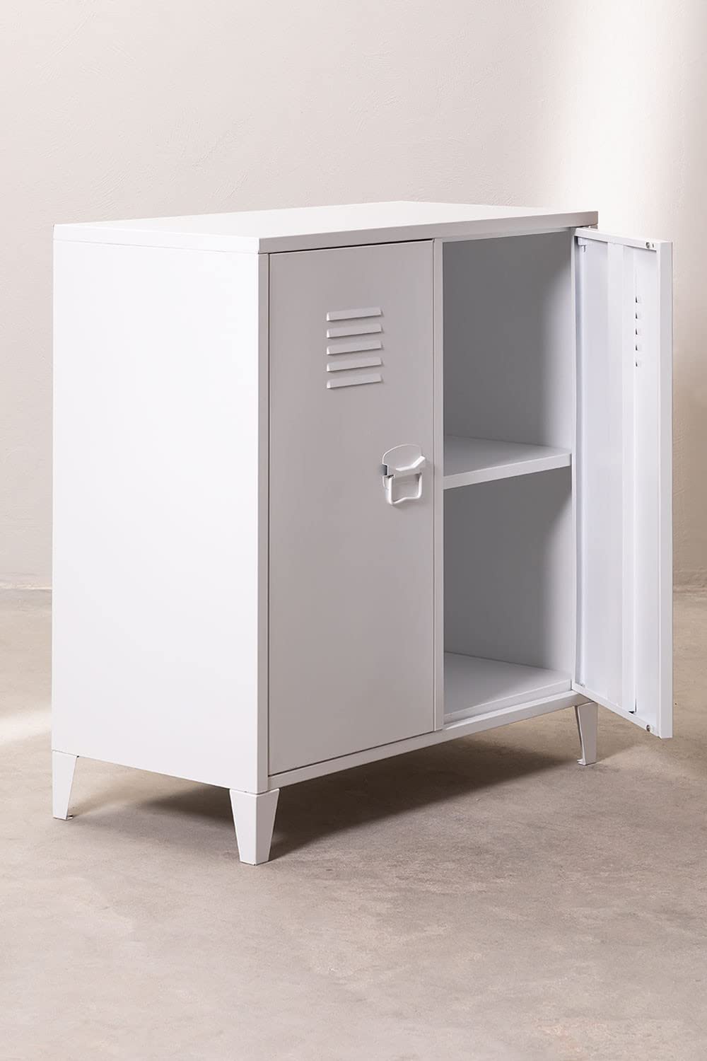 Sklum Pohpli Credenza 2 Ante in Acciaio