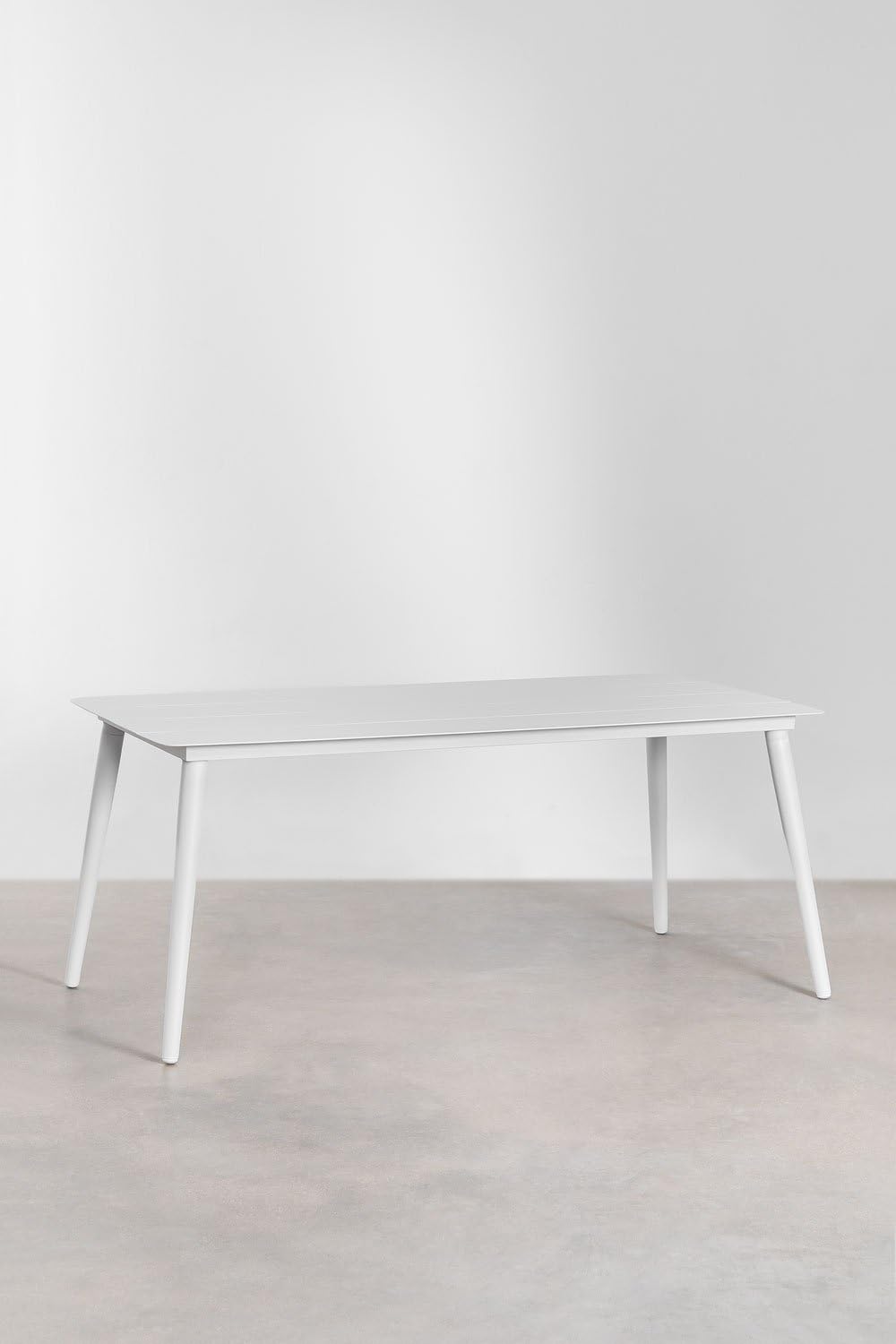 Sklum Kevan Amatria set giardino alluminio rattan 4 sedie