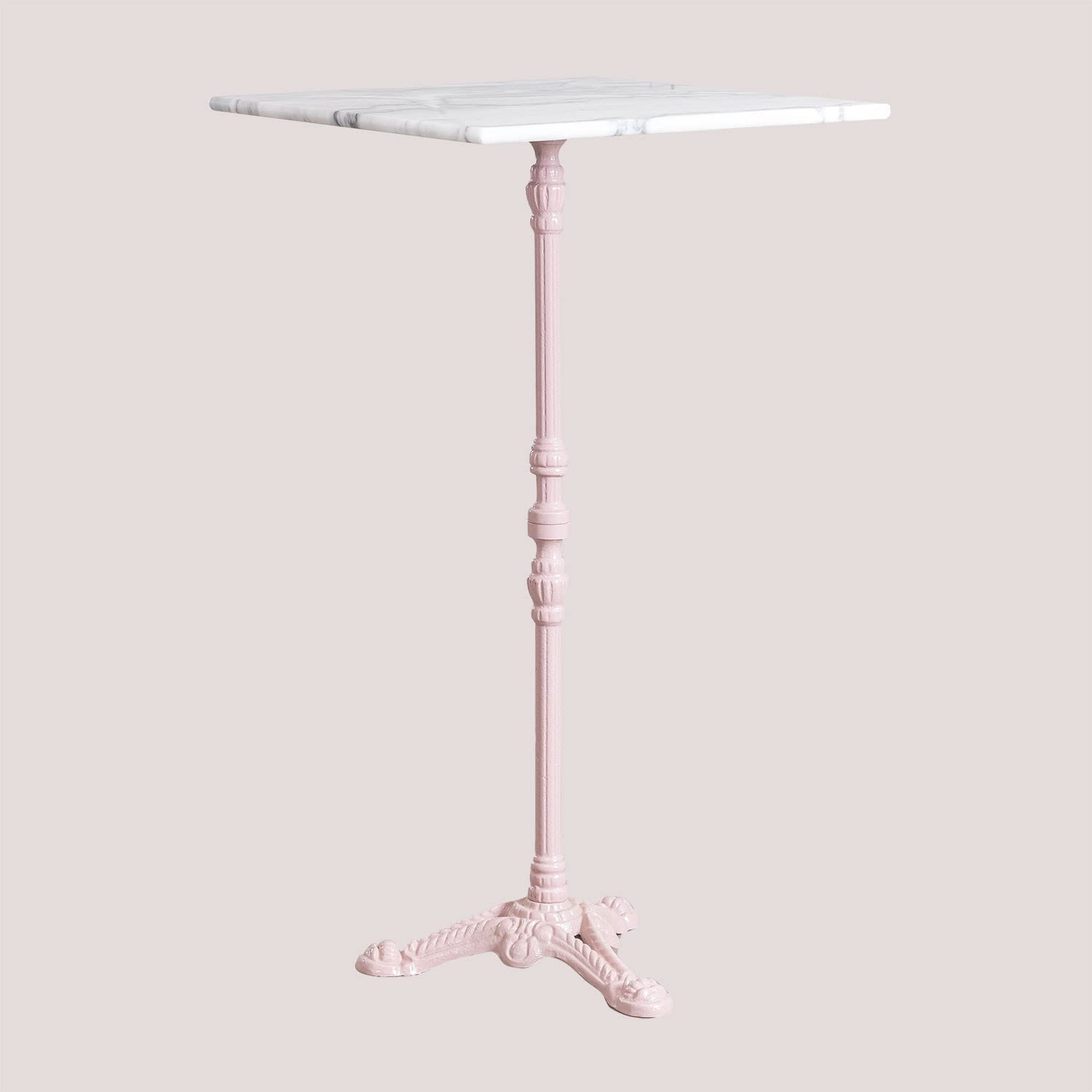 Sklum Moka tavolo bar alto quadrato 60x60 moka marmo