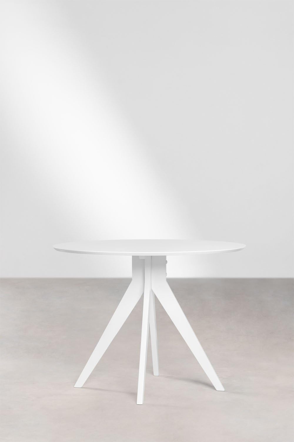 Sklum Sekiz Ø100 cm tavolo rotondo legno sala da pranzo 4 posti