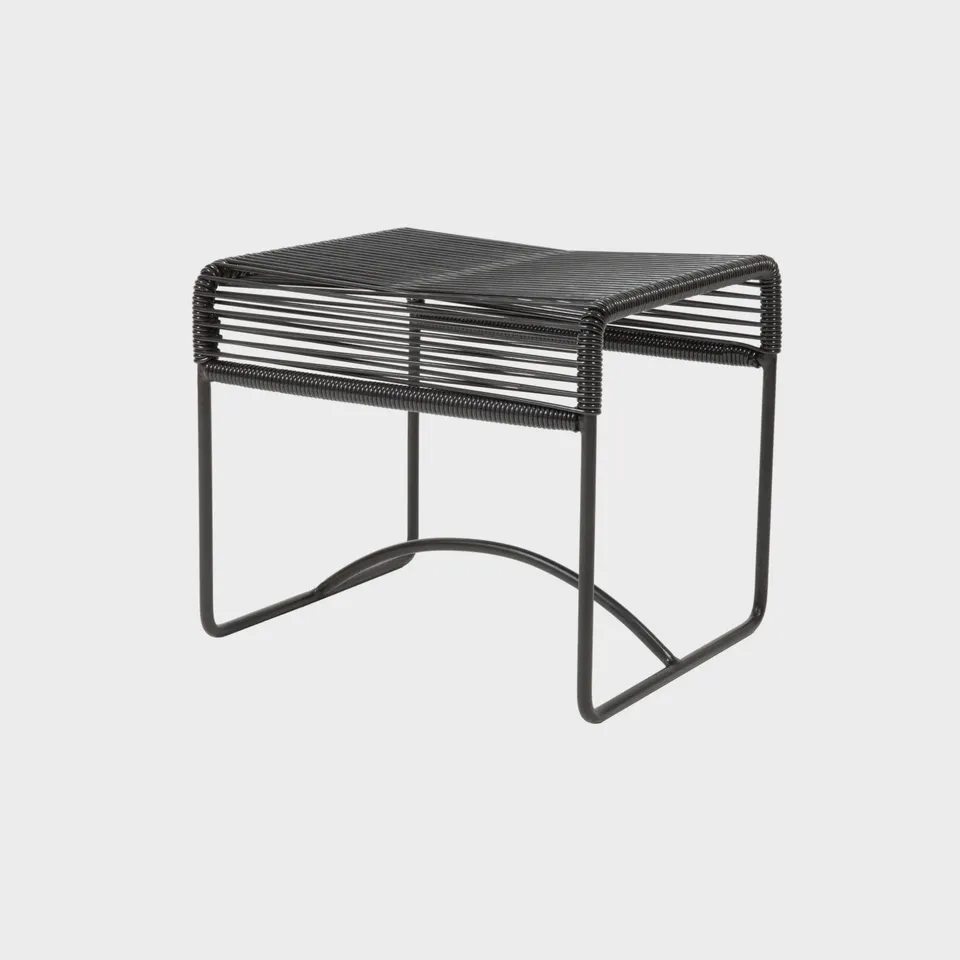 Acapulco Design Stool sgabello nero da esterno