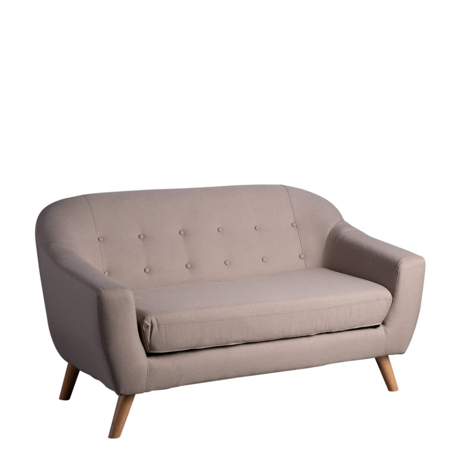 Sklum Aktic Divanetto 2 Posti Lino 148x83 cm Beige