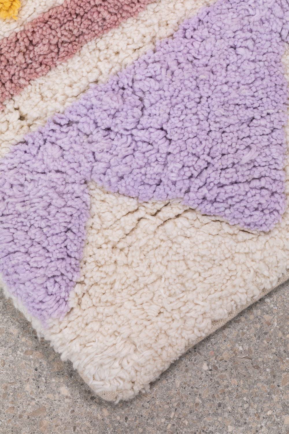 Sklum Miko Kids tappeto in cotone 60x95 cm multicolore
