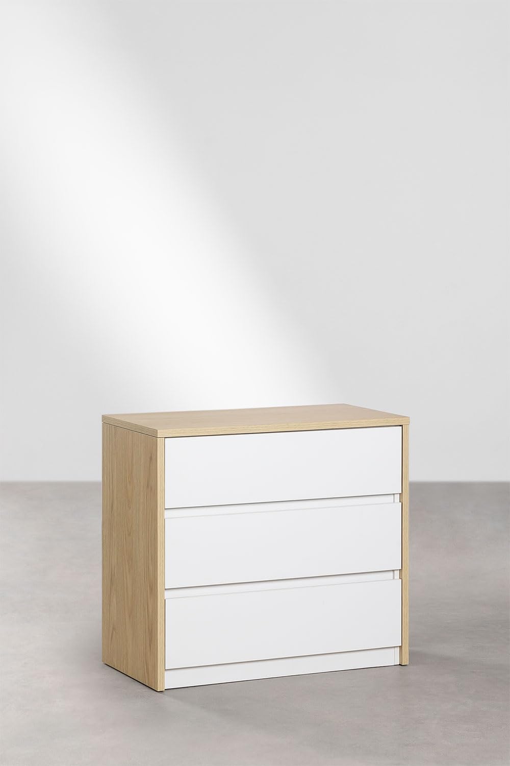 Sklum Fantese comò scrivania allungabile bianco quercia