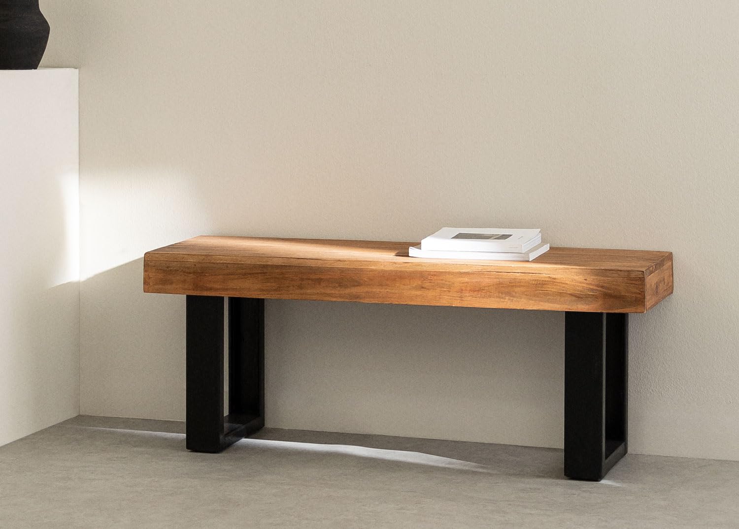 Sklum Bech panca legno riciclato 120 cm