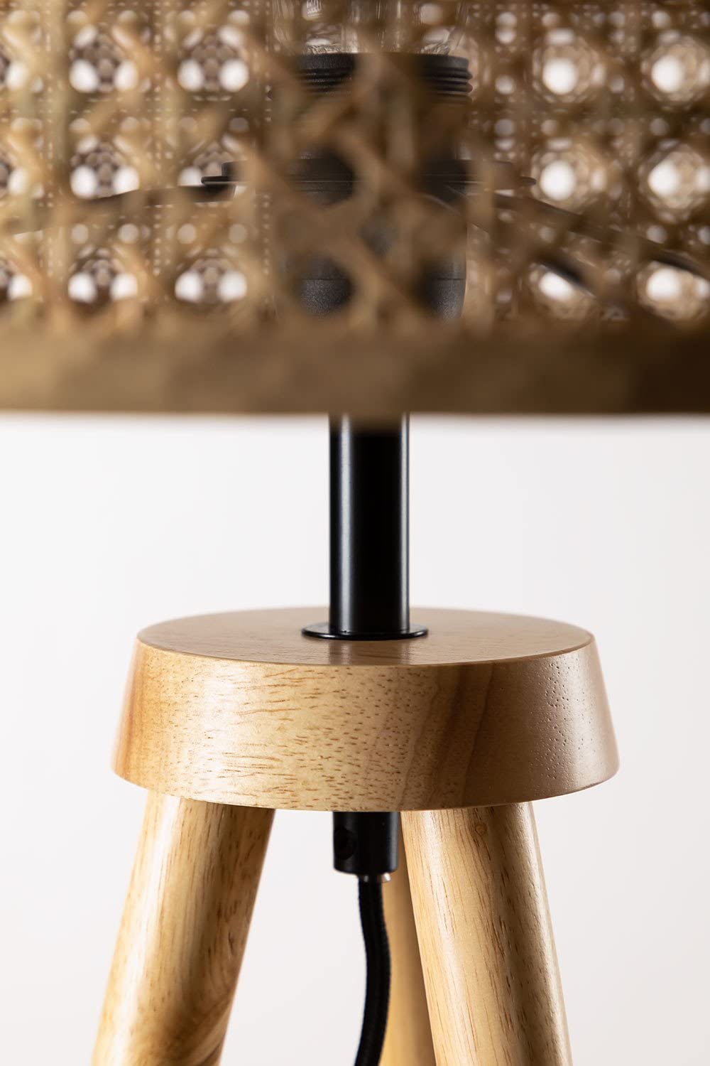 Sklum Serri lampada da terra rattan 150 cm E27