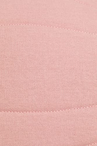Sklum Iver cuscino decorativo in cotone rosa 46x33 cm