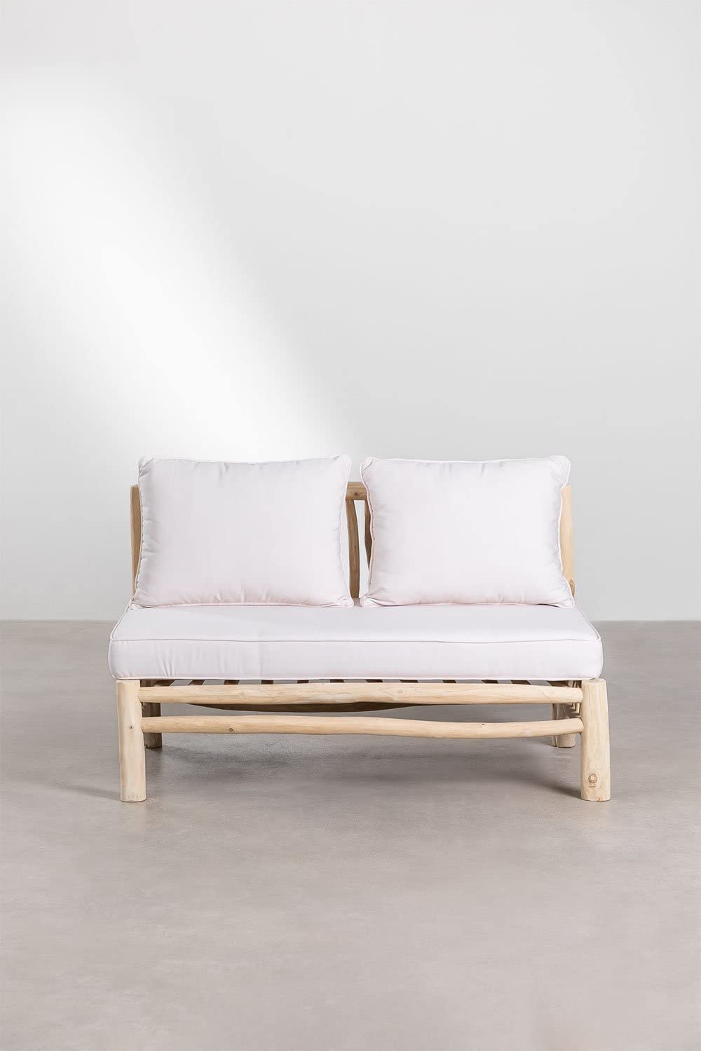 Sklum Narel divano 2 posti senza braccioli teak