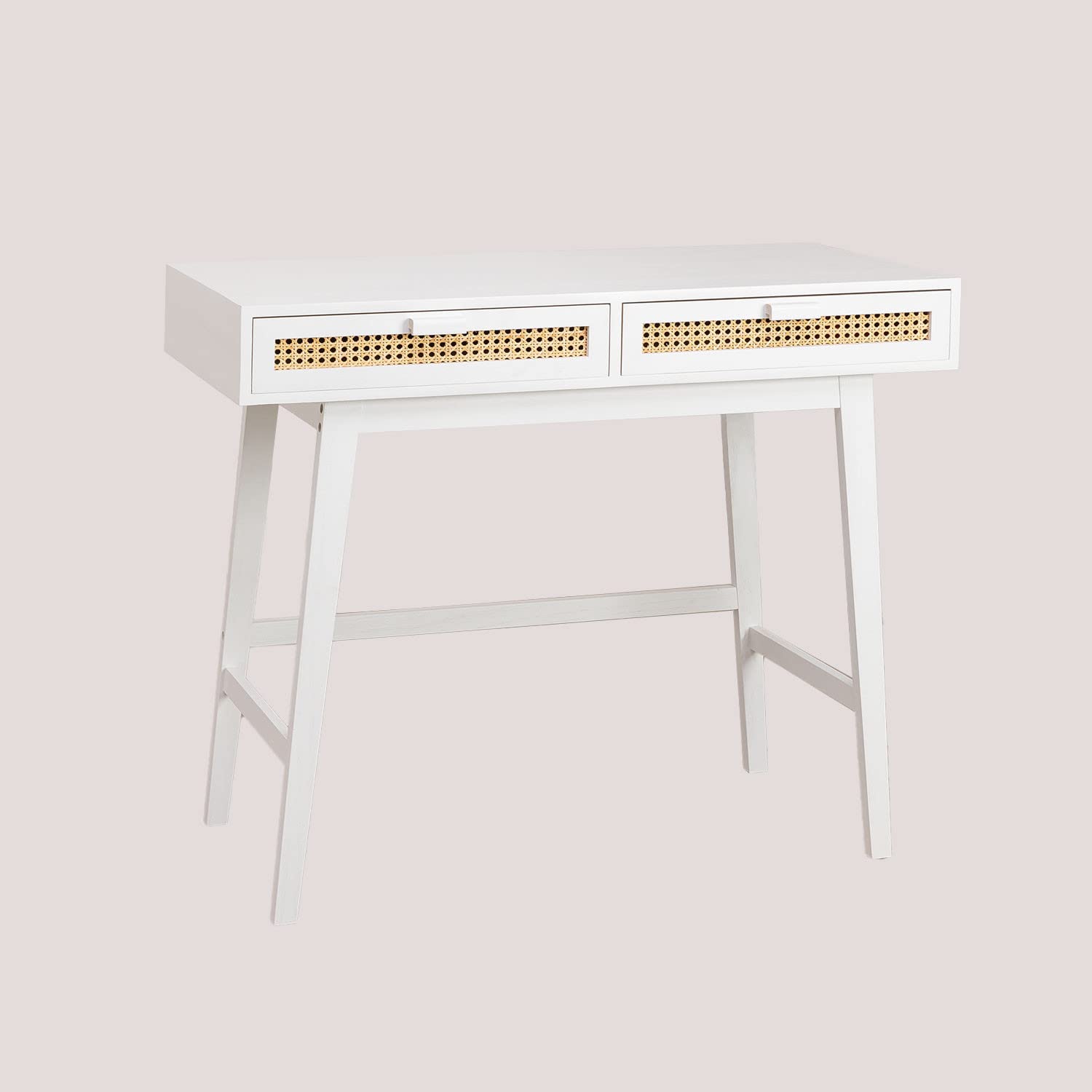 Sklum Ralik Colors Design Scrivania Legno Bianca 100 cm