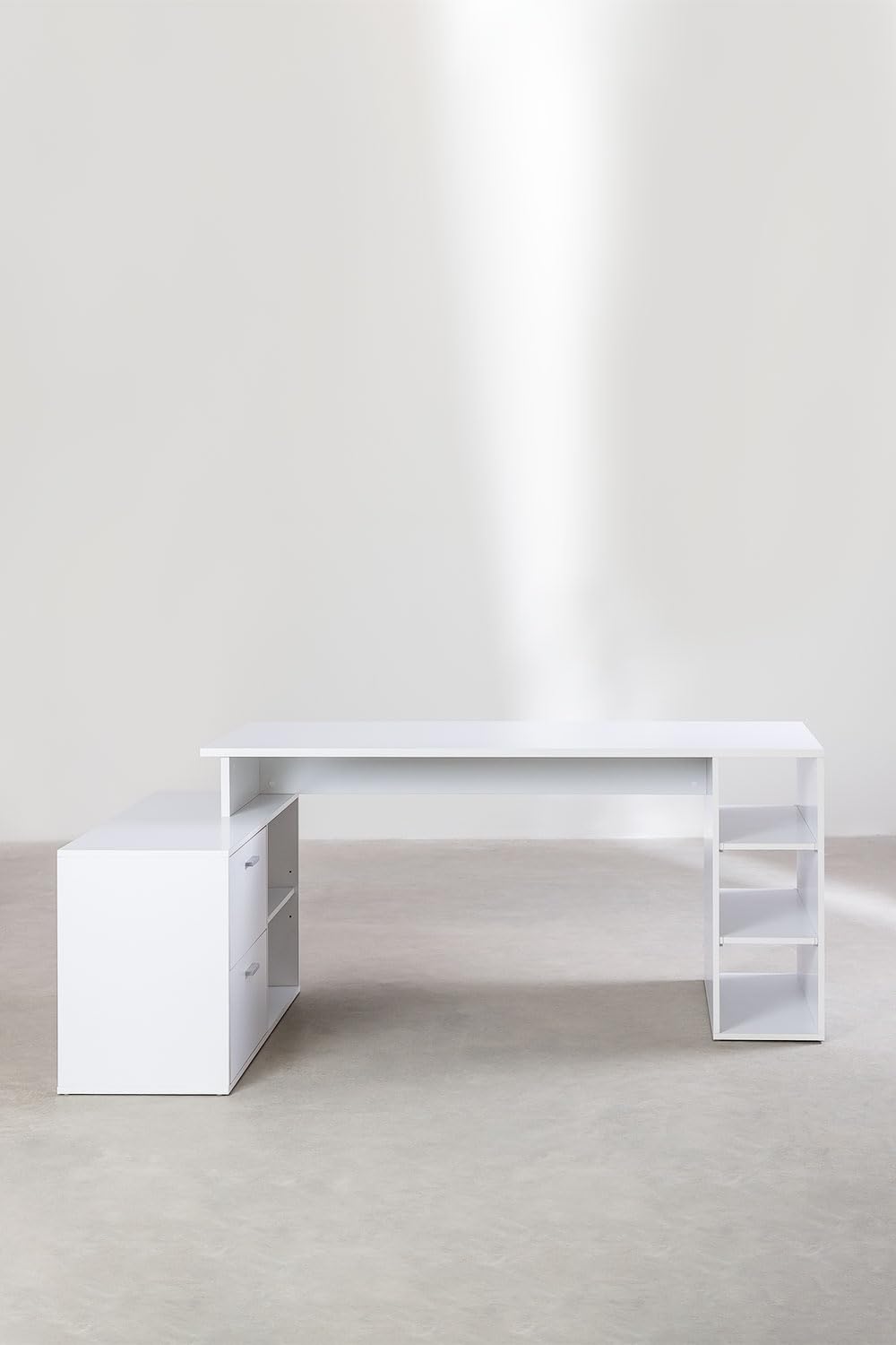 Sklum Taluk tavolo da ufficio in legno bianco