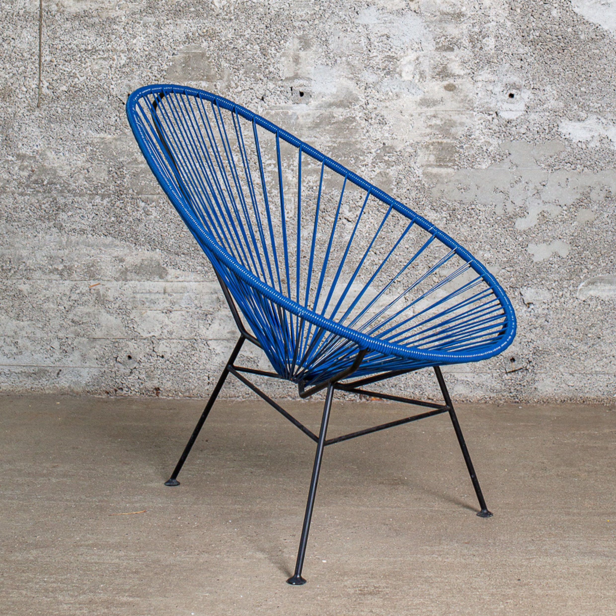 Acapulco Design Classic Azul Frida poltrona blu da esterno
