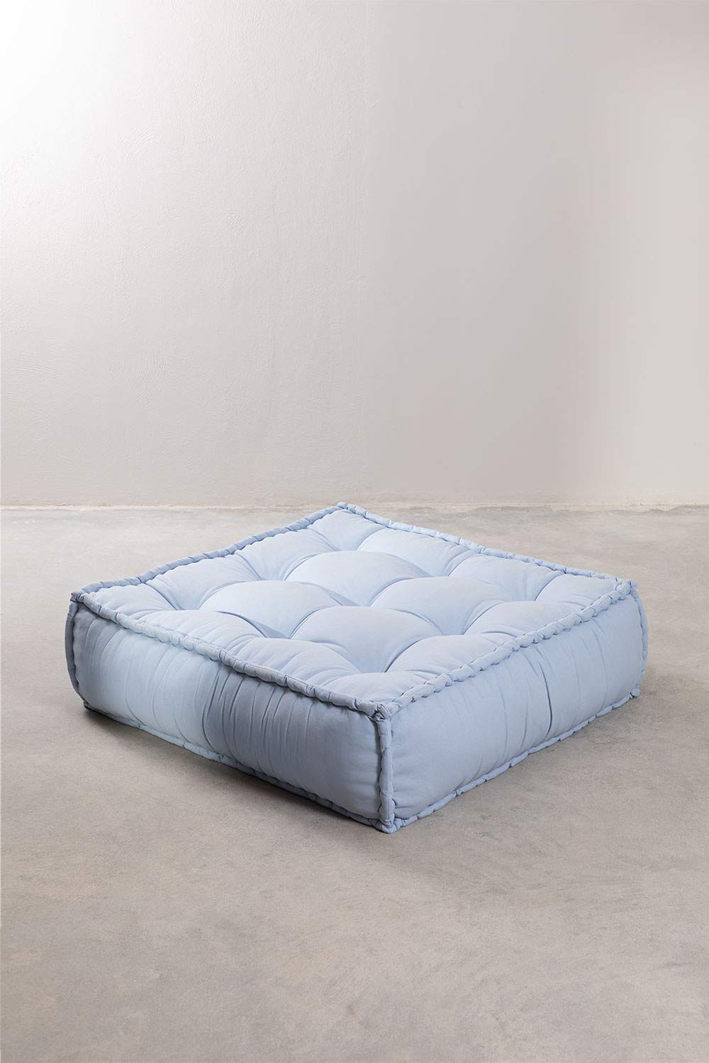Sklum Yebel Divano Componibile in Cotone Blu Celeste