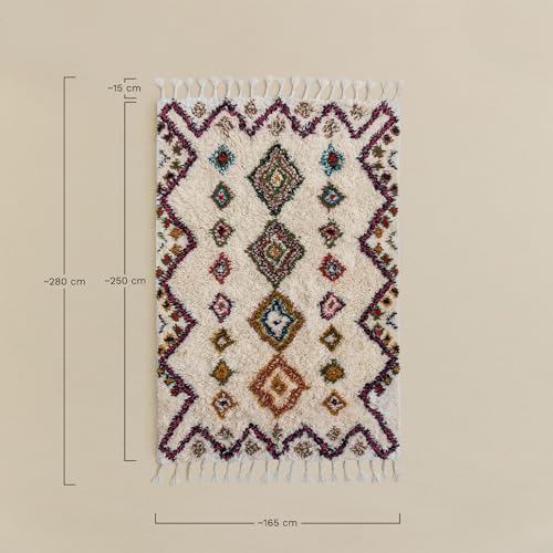 Sklum Mesty tappeto lana e cotone 280x165 cm etnico