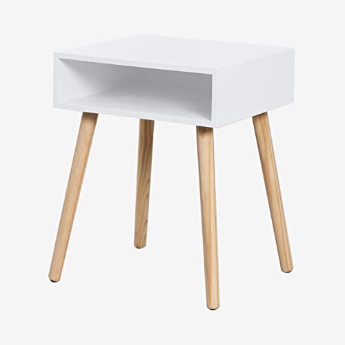 Sklum Zente comodino rettangolare 40x35 cm in MDF