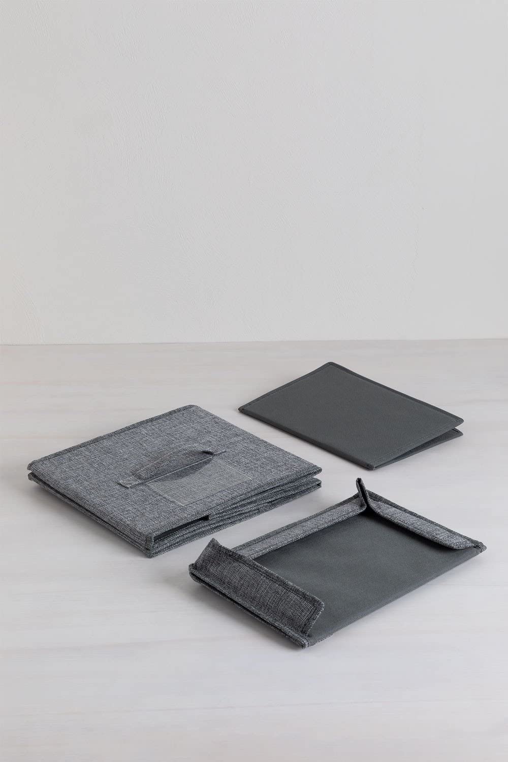 Sklum Tarinna scatola organizer tessuto con coperchio e maniglia