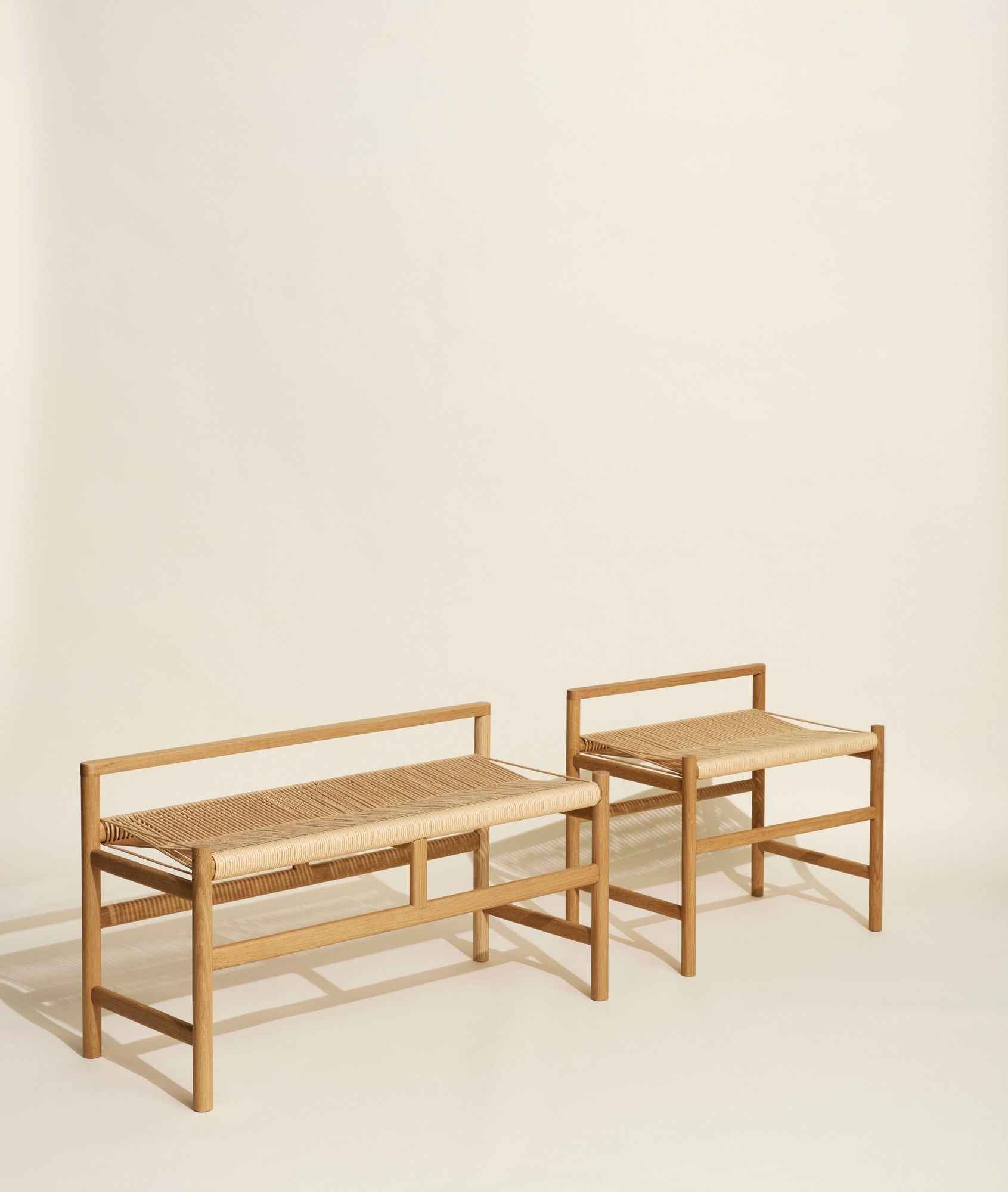 Bambua Heritage Bench Large panca rovere natural