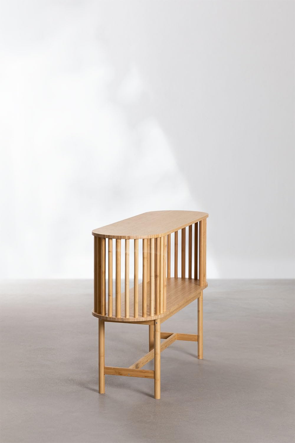 Sklum Connery consolle in bambù 120 cm naturale
