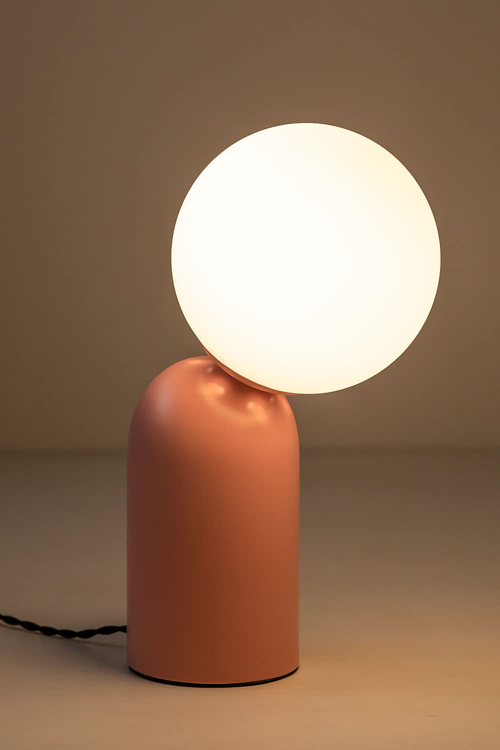 Sklum Katol Incarnato lampada da tavolo vetro 31,5 cm