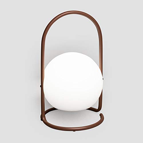 Sklum Balum lampada da tavolo led marrone da esterno