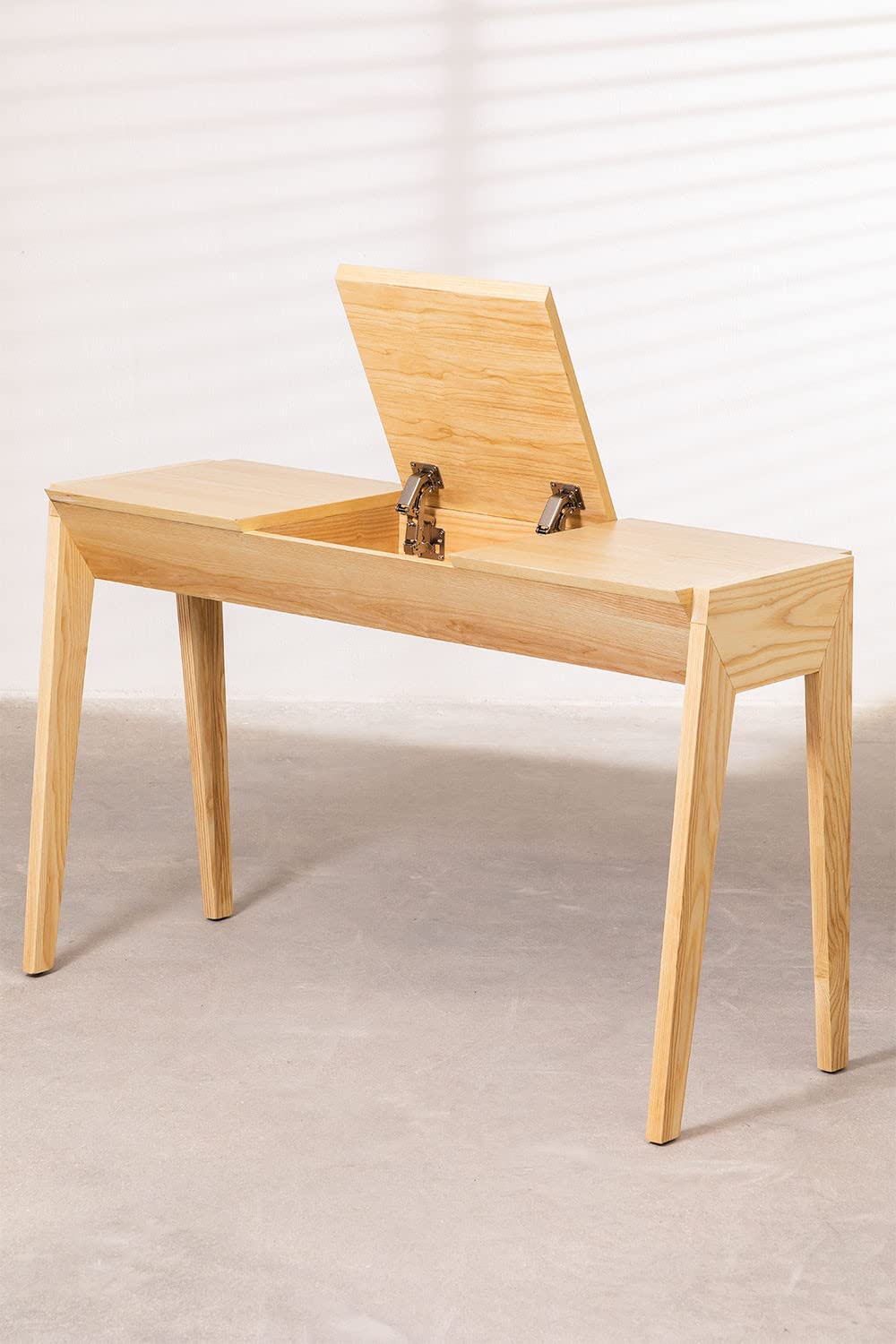 Sklum Ellis scrivania legno frassino naturale 119 cm