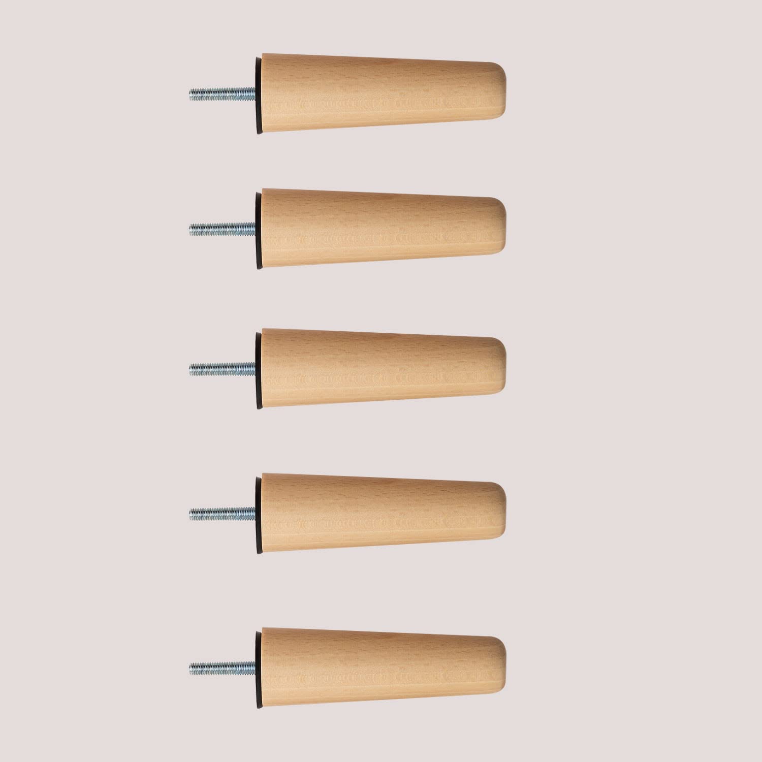 Sklum Kata set gambe divano modulare legno acciaio