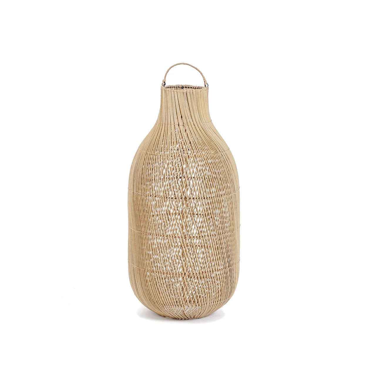 Bambua Kendi lampadario L naturale rattan