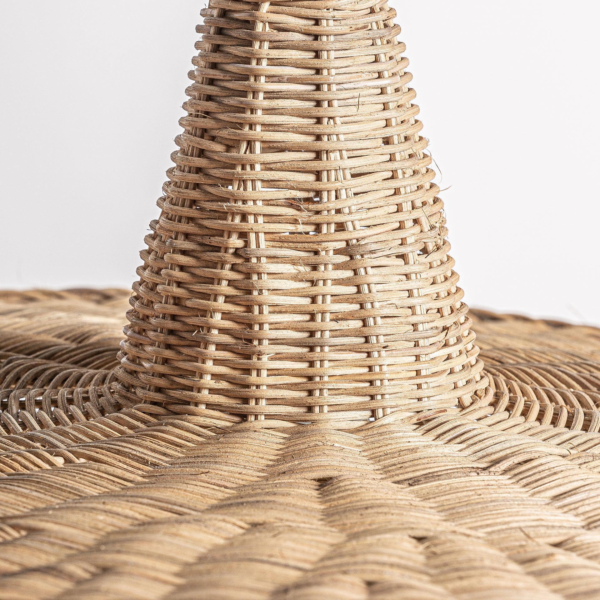Bambua Uxmal lampadario rattan 120 cm