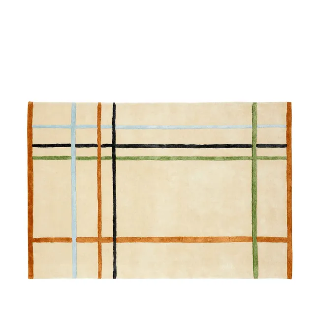 Bambua Fluffy Rug tappeto beige 120x180