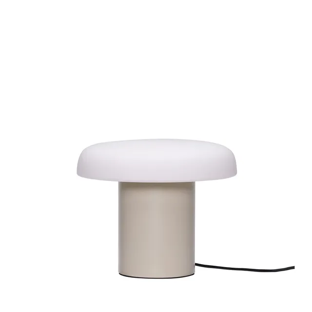 Bambua Ateliers lampada da tavolo sabbia bianco E27