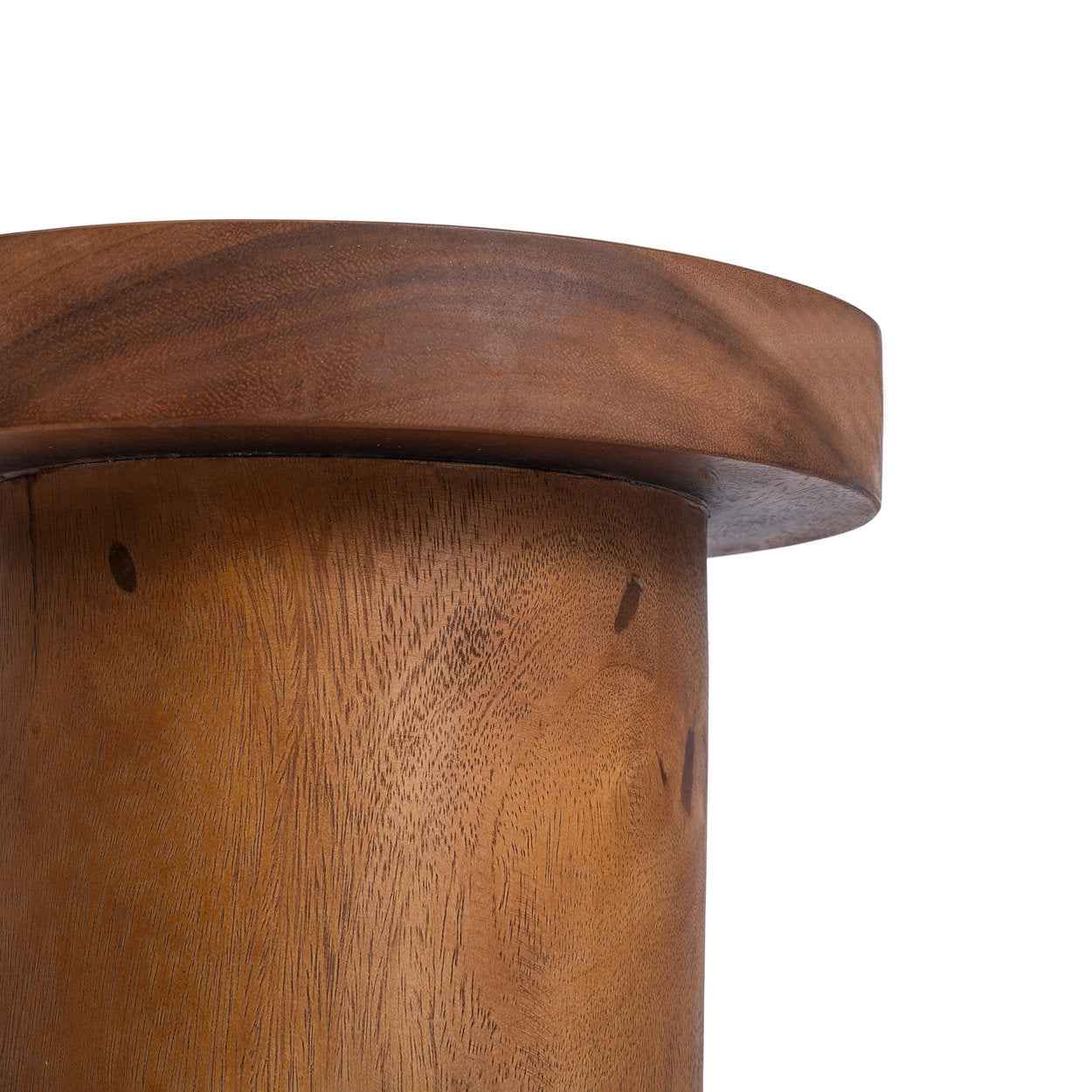 Bambua Inti tavolino laterale naturale legno teak