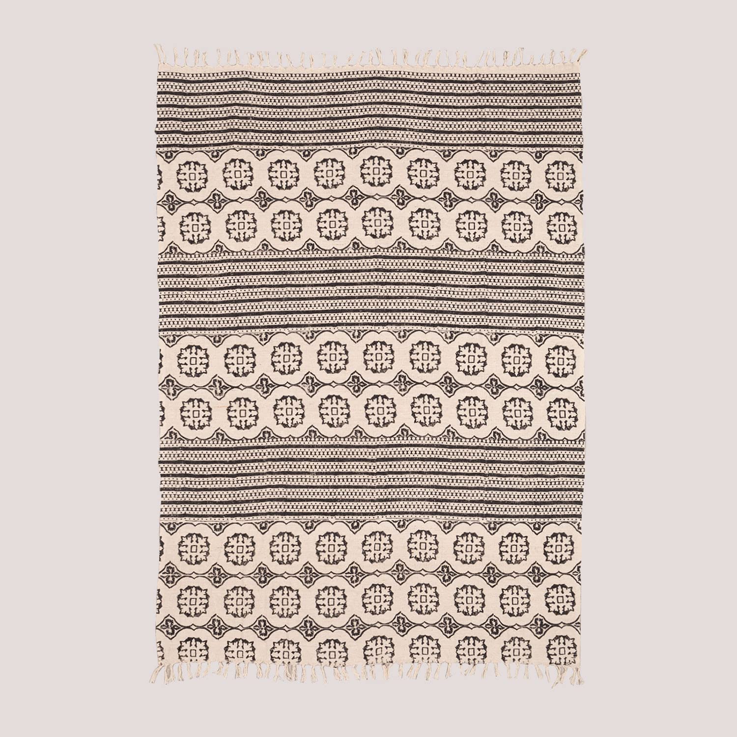 Sklum Viana Ethnic Coperta Plaid Cotone 137x191 cm