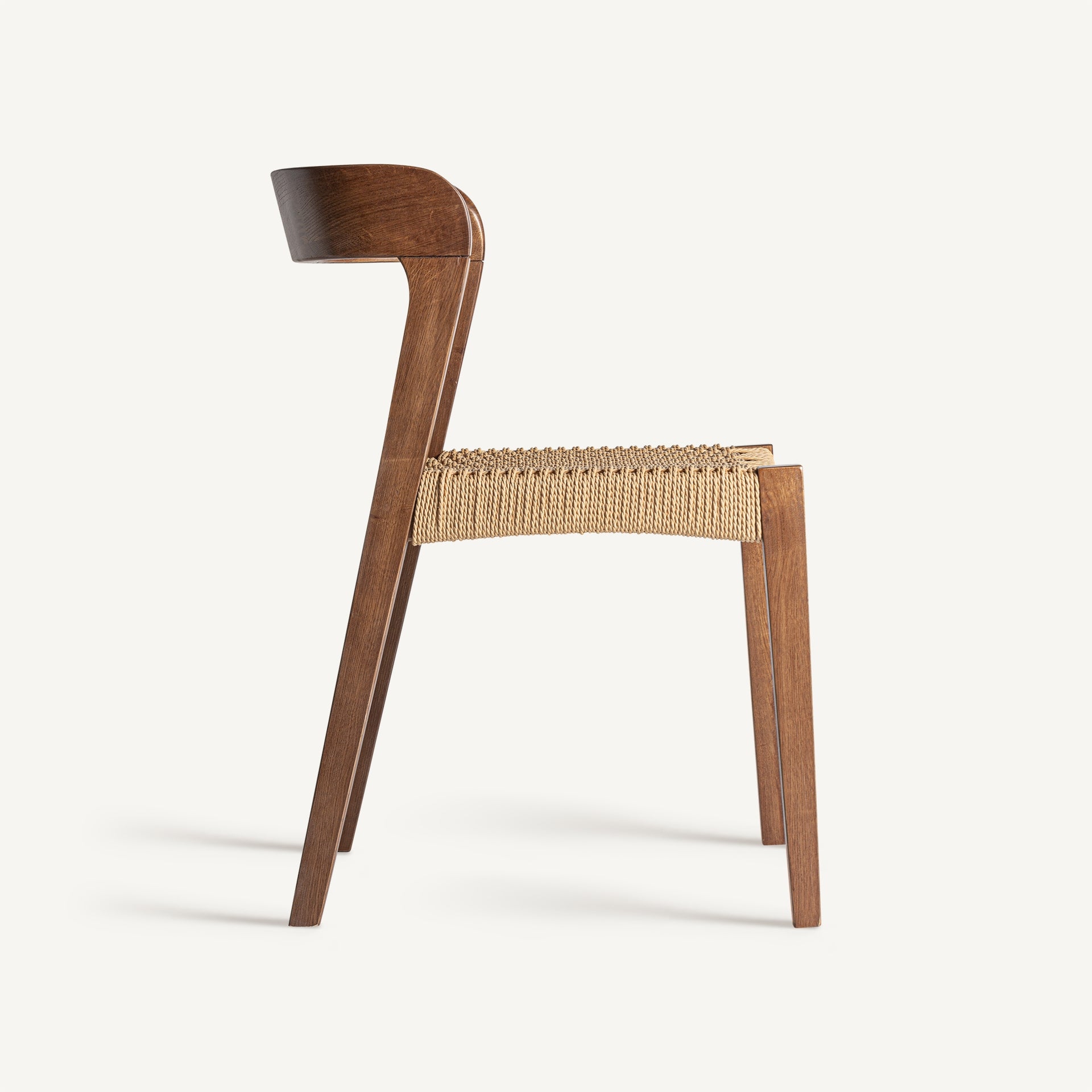 Bambua Tudelle sedia legno marrone fibra