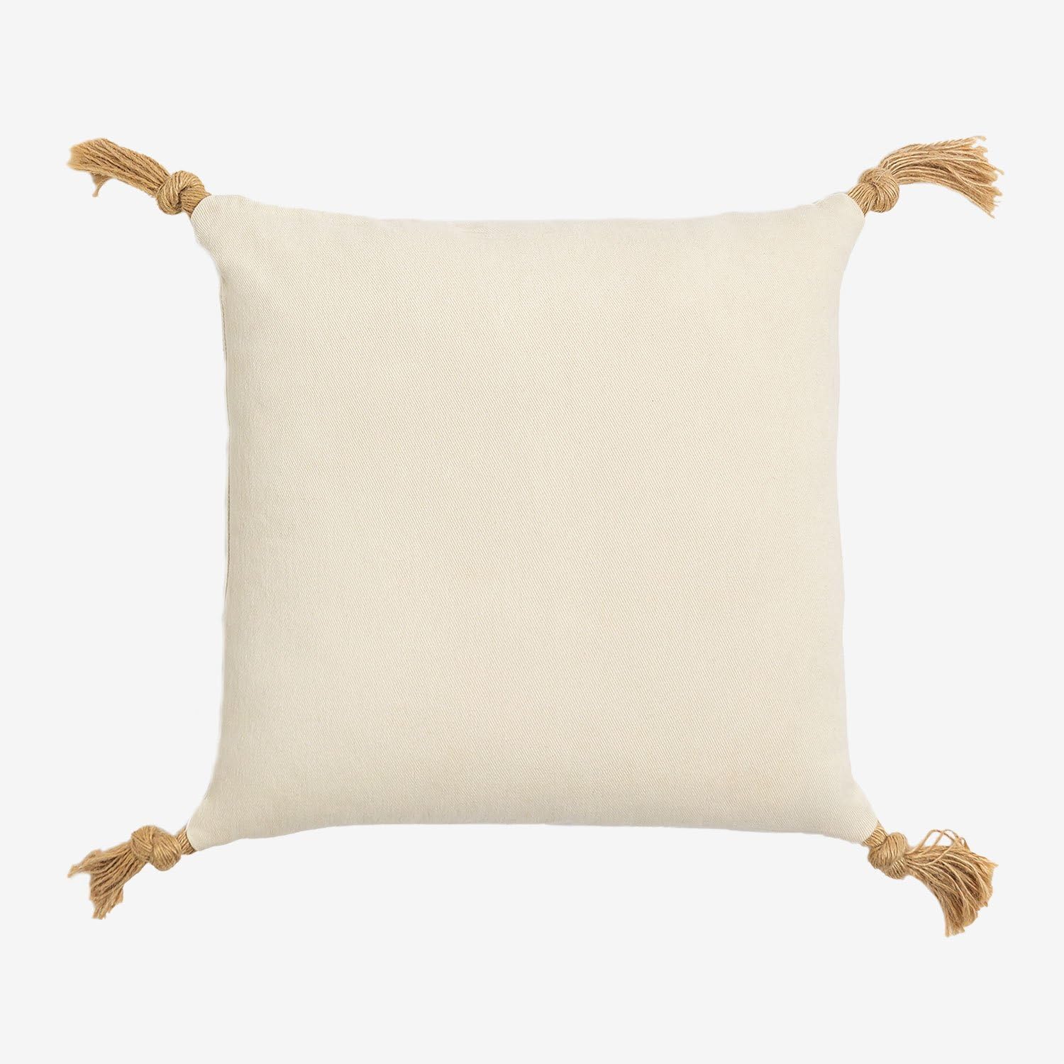 Sklum Almiz Style Cuscino Cotone 45x45 Beige Crema