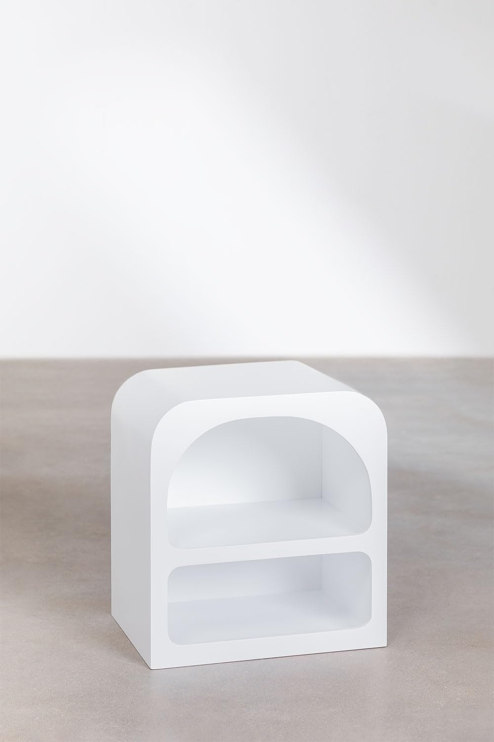 Sklum Edna Comodino MDF Bianco 45 cm