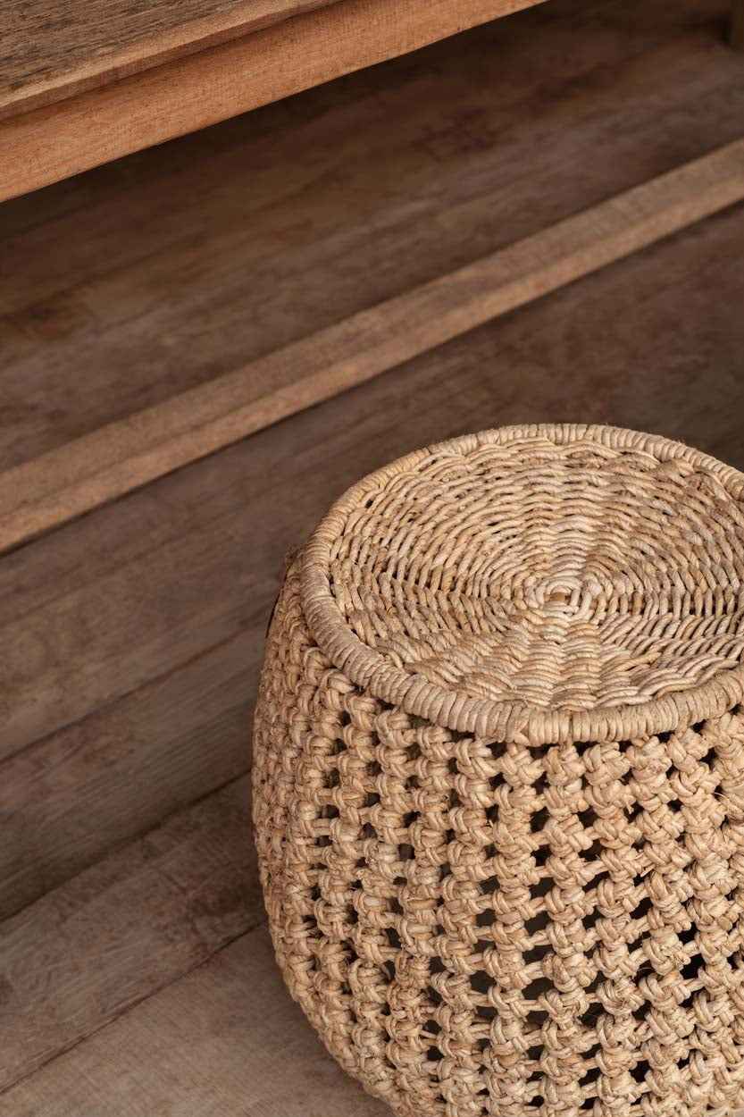 Bambua Dannih Stool sgabello naturale banana
