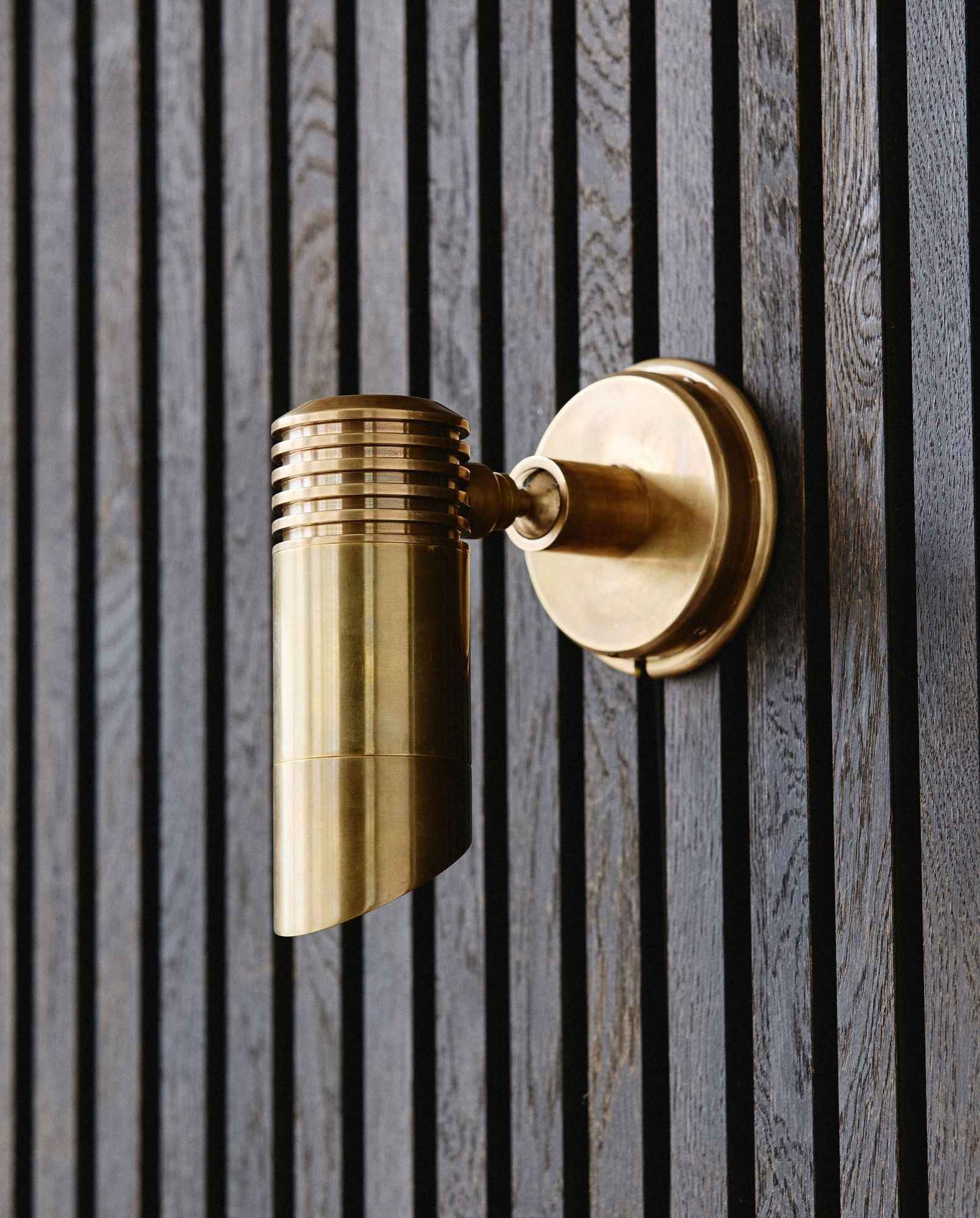Bambua Bragi lampada parete ottone