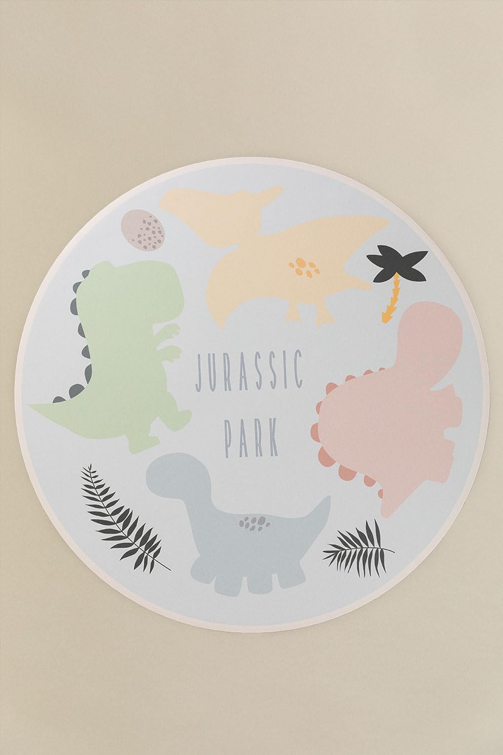 Sklum Dino Party Kids tappeto rotondo 150 vinile