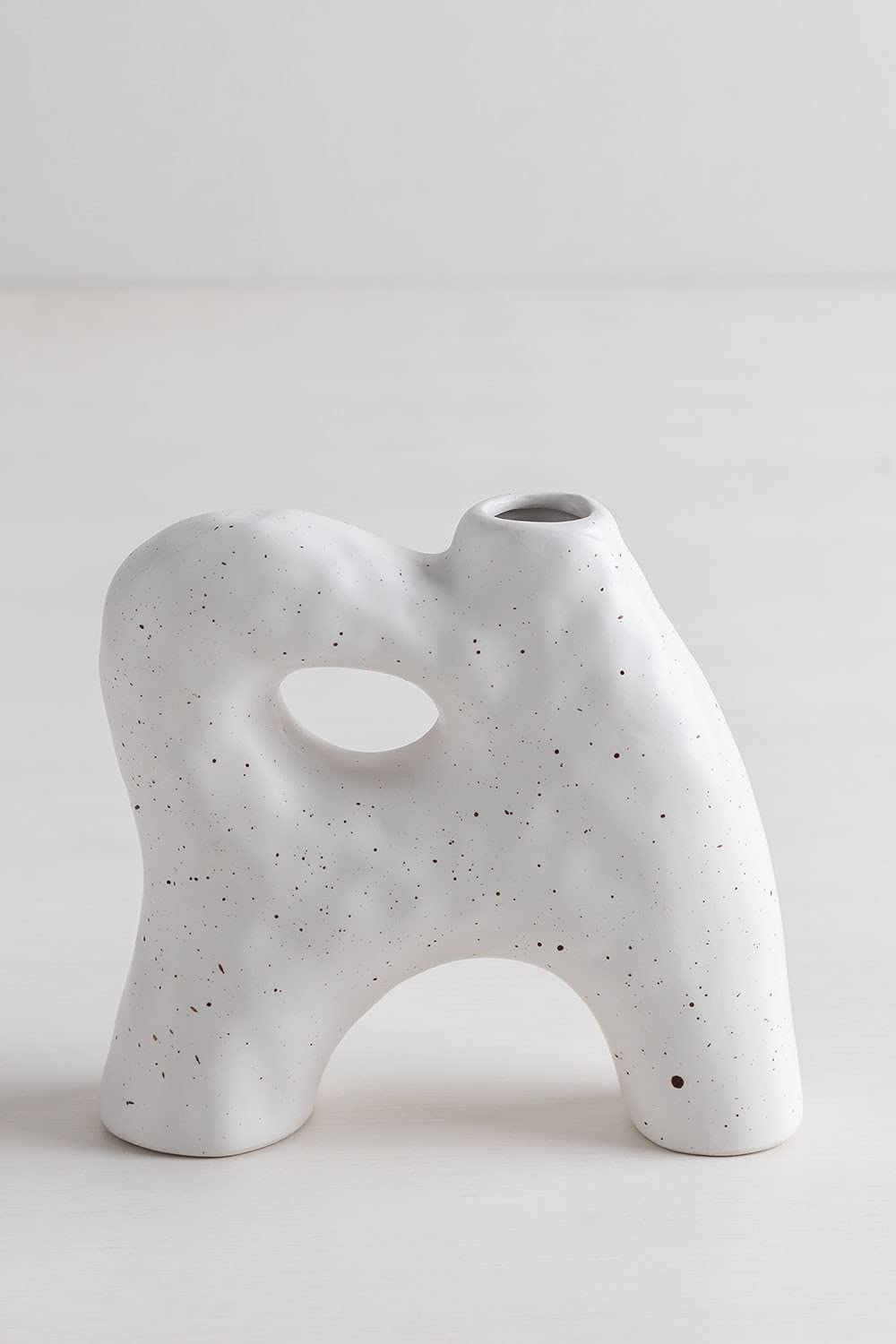 Sklum Laska vaso in ceramica bianco antico