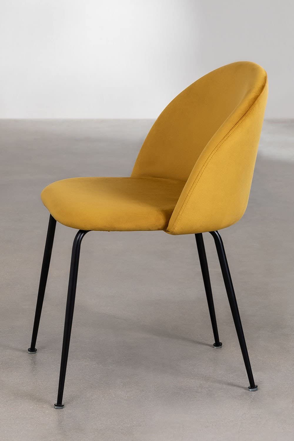 Sklum Kana Design sedia in velluto imbottita