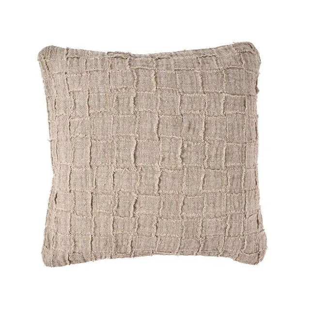 Bambua Linen Damier federa in lino naturale