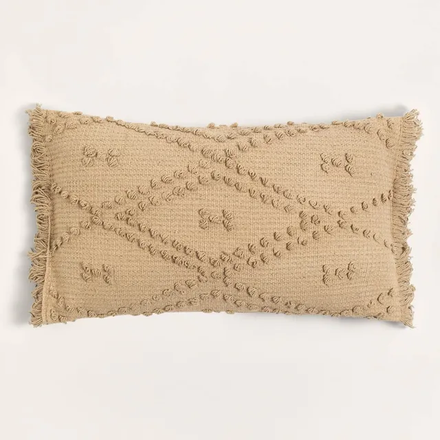 Sklum Susu cuscino cotone ricamato 32x52 cm