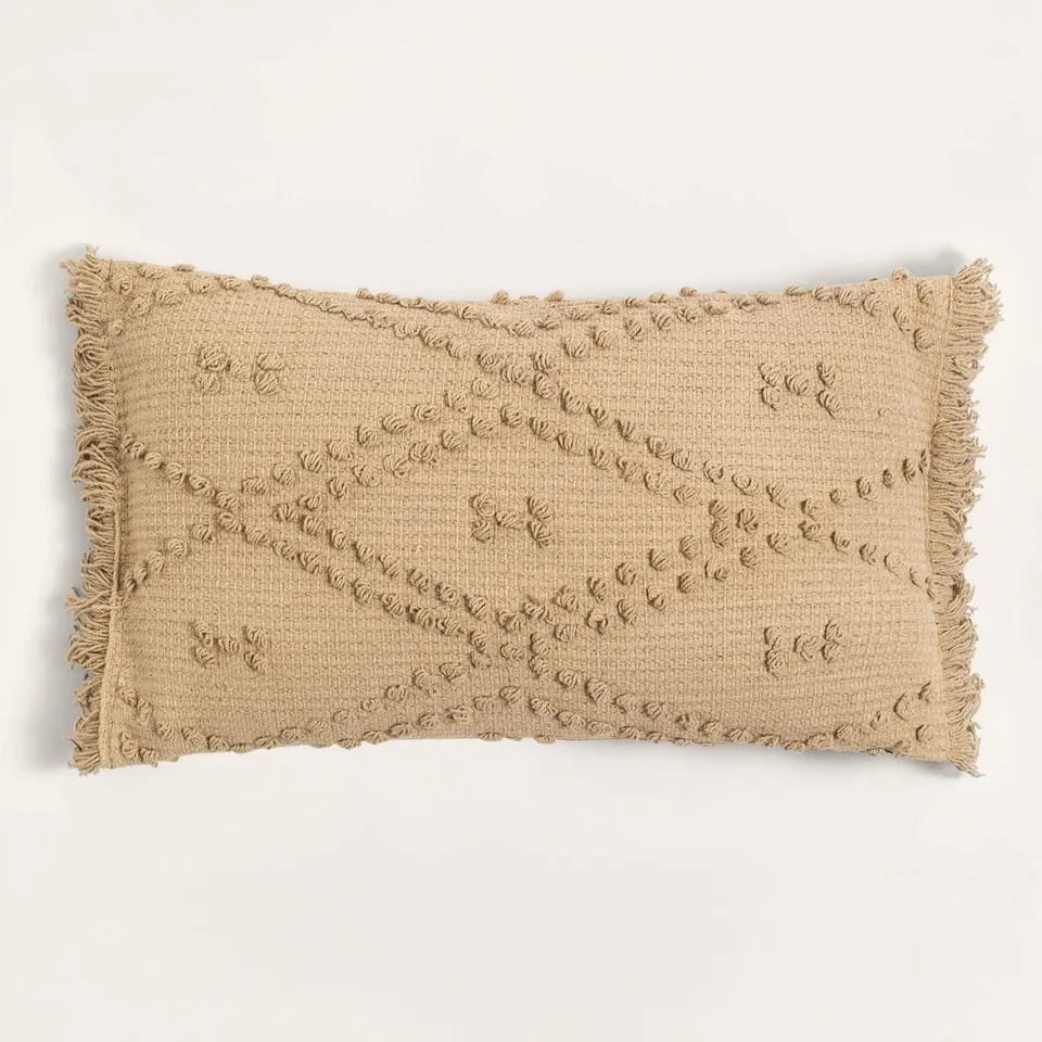 Sklum Susu cuscino cotone ricamato 32x52 cm