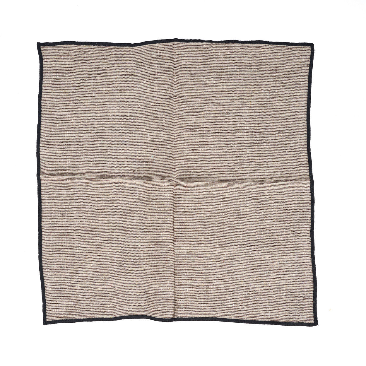 Bambua Code tovagliolo lino 45x45 nero naturale