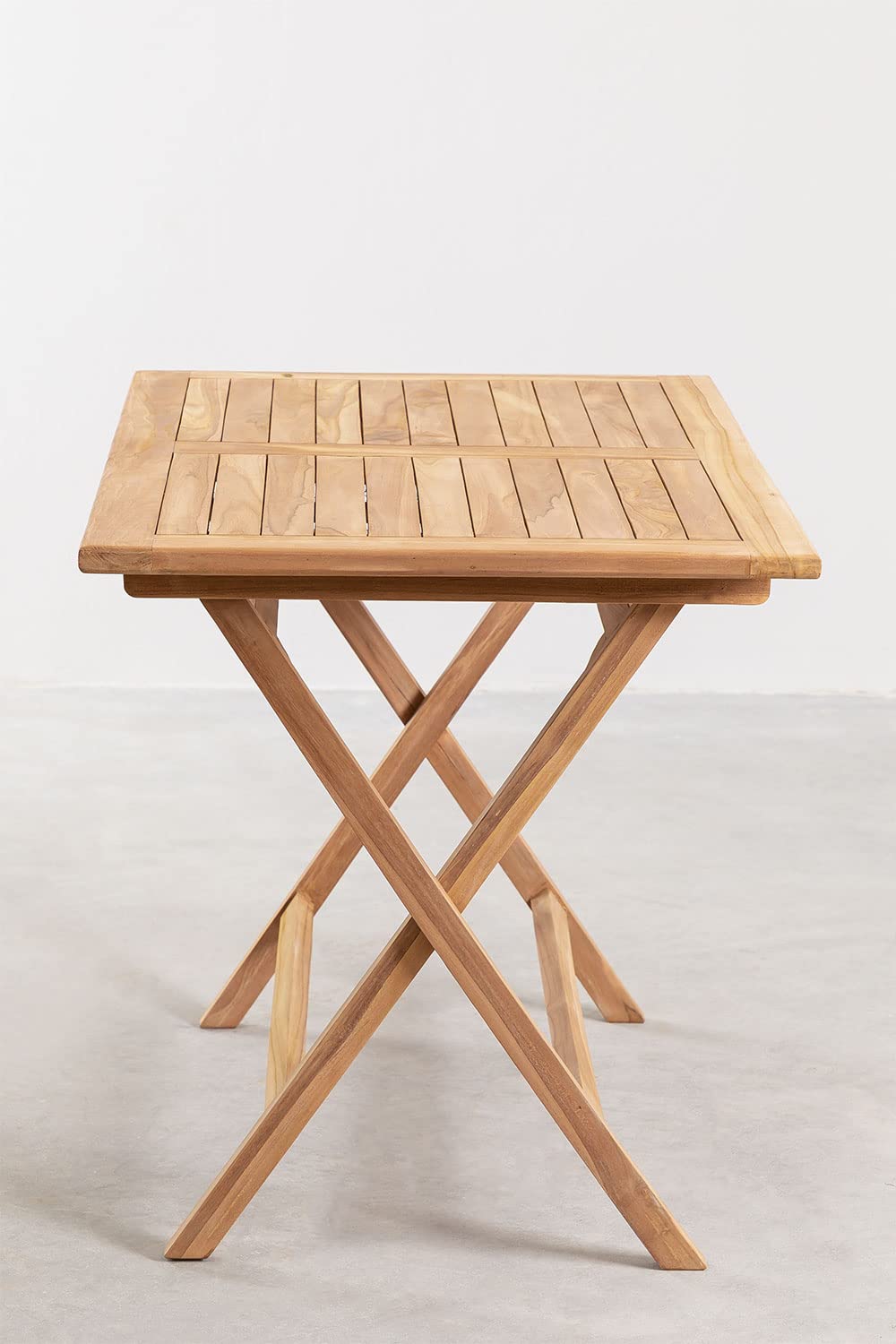 Sklum Pira set giardino pieghevole teak 4 sedie