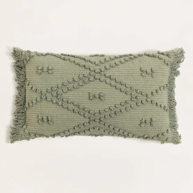 Sklum Susu cuscino in cotone 32x52 cm ricamato