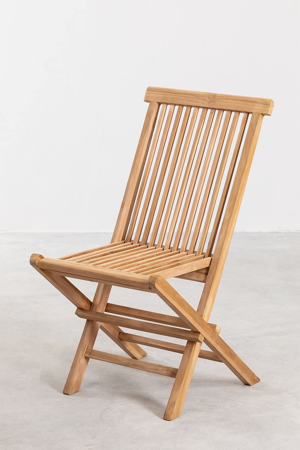 Sklum Pira 120-170x75 set tavolo sedie giardino 4 sedie teak