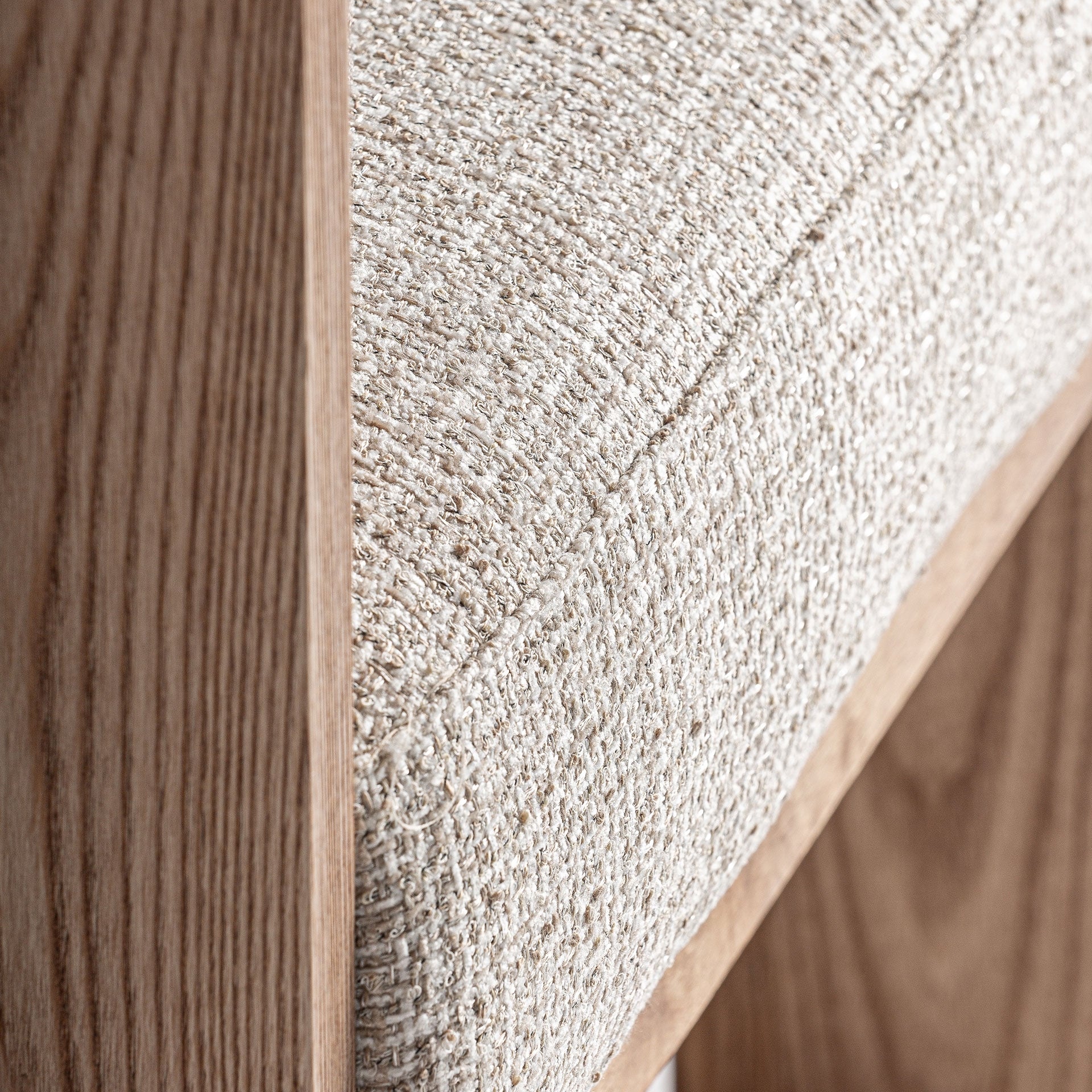 Bambua Ustka poltroncina marrone beige in tessuto